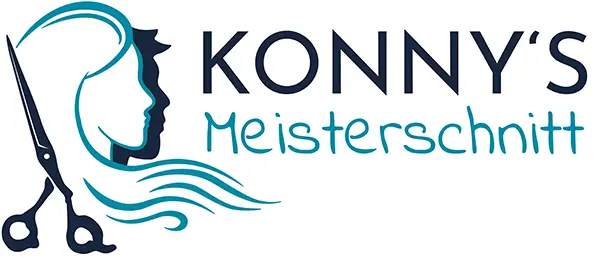 Konnys Meisterschnitt Logo mit Schrift